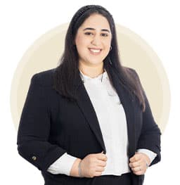 עורכת הדין שירה עובדיה ראש צוות בפירמת עורכי הדין חיים פרנק באשדוד בתחום הנזיקין